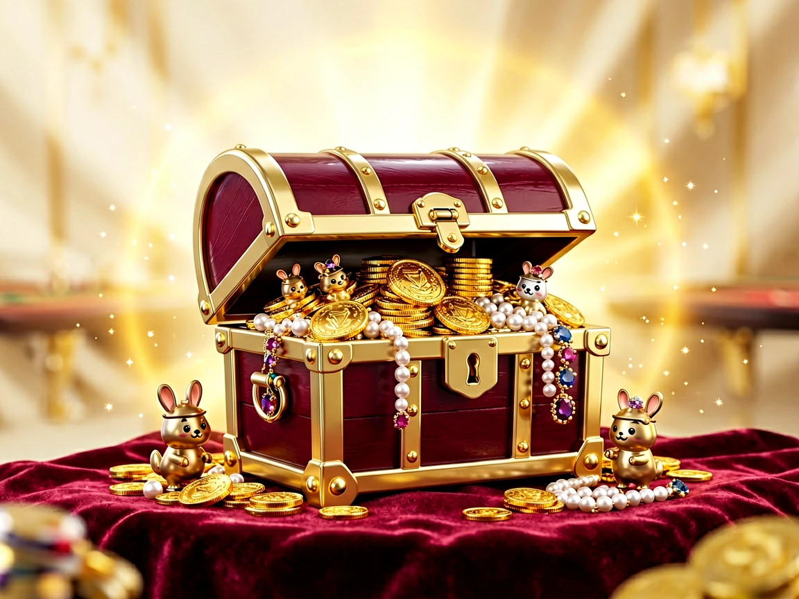 Golden Treasure — Arcade Casino key art