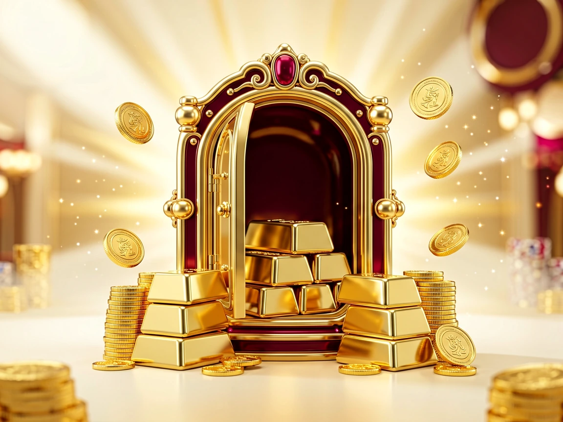 Knockout Riches — Arcade Casino key art