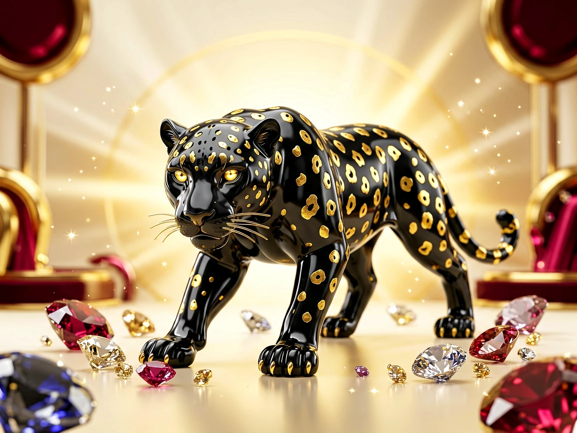 LUXURY GOLDEN PANTHER — Arcade Casino