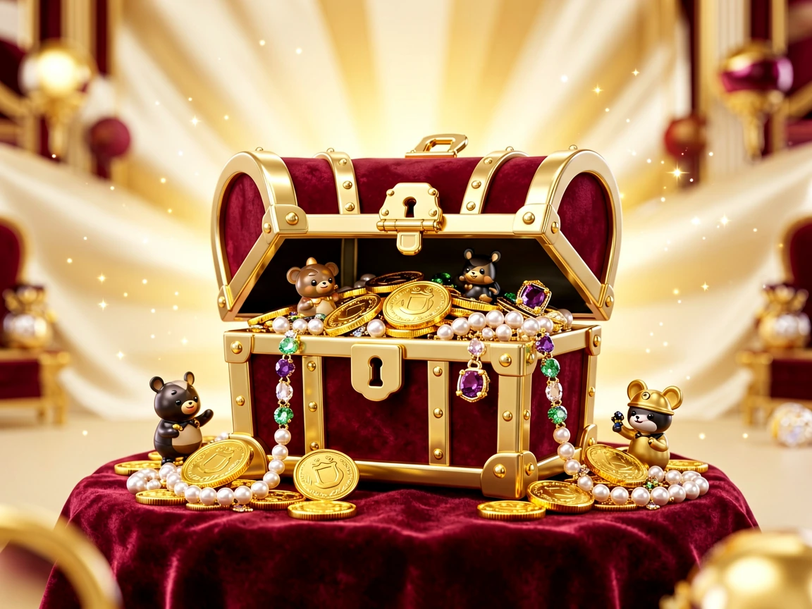 TREASURE RAIDERS — Arcade Casino key art
