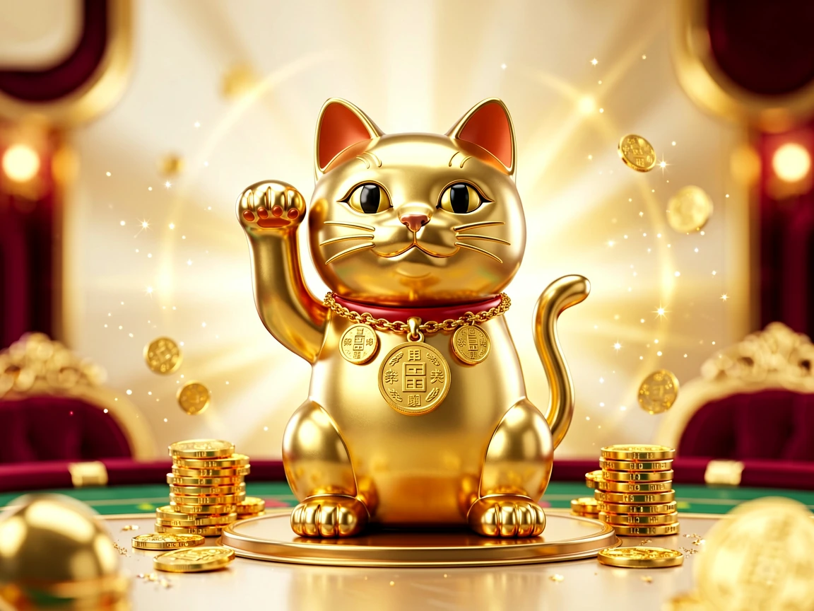 WIN WIN NEKO — Arcade Casino key art